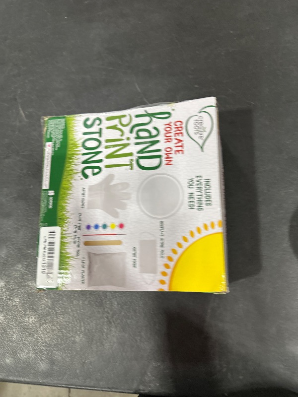 Photo 1 of Creative Roots Create Your Own Handprint Stone by Horizon Group USA