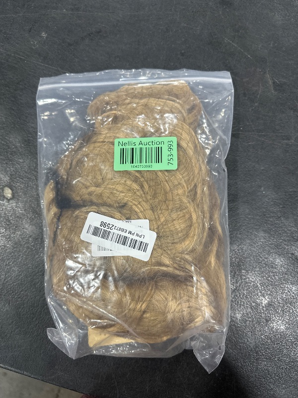 Photo 1 of Aimole Short Curly Synthetic Wigs Full Capless Hair Women's Thick Wig for Everyday(24B Light Butterscotch)