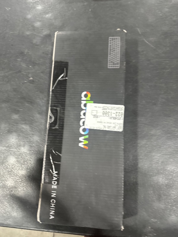 Photo 1 of abucow 60% Mechanical Keyboard with Rainbow Backlight 68-Key Gaming Keyboard White-Green Keycaps - Red Switches for a Premium Typing and Gaming Experience PC Mac (White-Green)