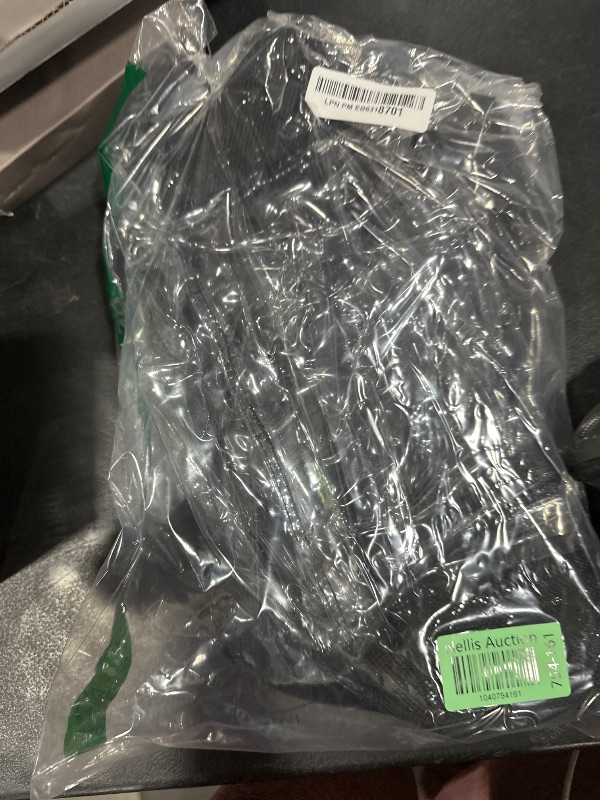 Photo 1 of Busiuw Clear Bag for Stadium Events 12x12x6, Clear Tote Bag with Reinforced Straps and Front Pocket for Sports Fan Work Travel and Events(Black)