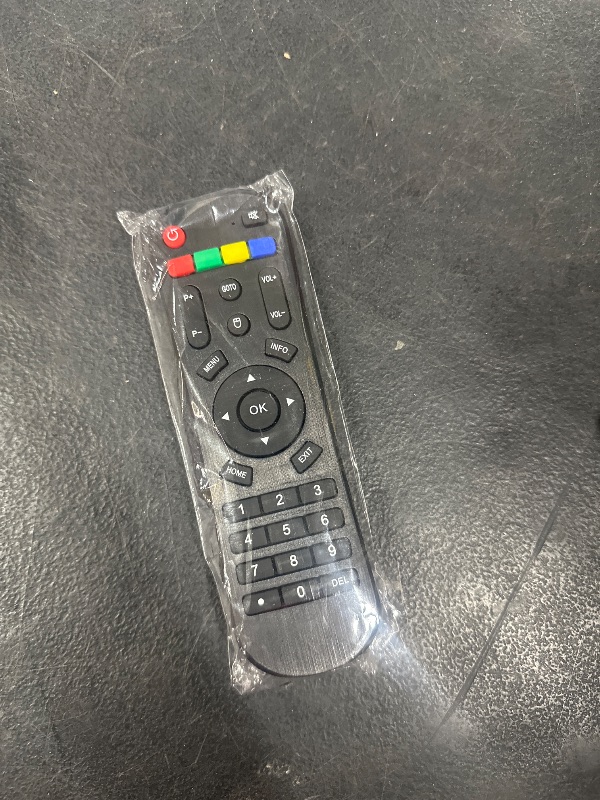 Photo 1 of Remote Control for Unblock TV Box Tech Ubox Smart TV, Compatible with Gen 1/2/3/4/5 UPRO / S800 + / S800 / S900, Learning Remote for Set-Top Box Universal (Black)