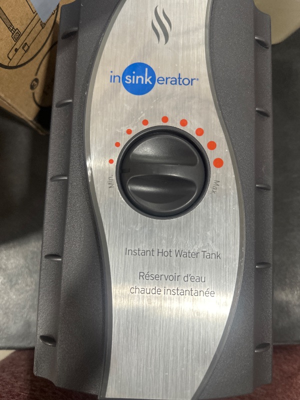 Photo 1 of InSinkErator Instant Hot Water Tank, 2/3 Gallon Stainless Steel Tank, HWT-00