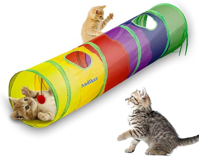Photo 1 of HNQTJJS Kitty City Safari Cubee - Cat Cube, Kennel, Bed, Jungle House, and Tunnel With Play Ball