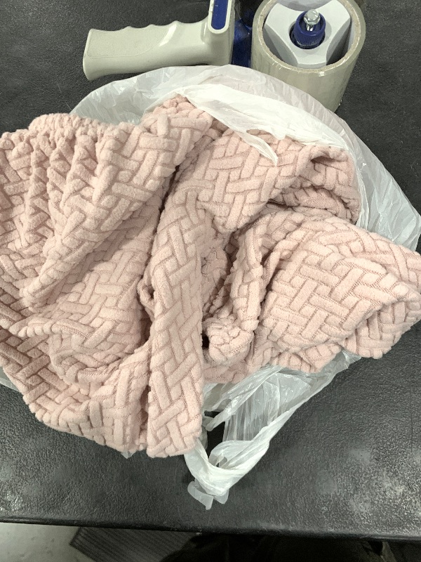 Photo 1 of pink chair cover