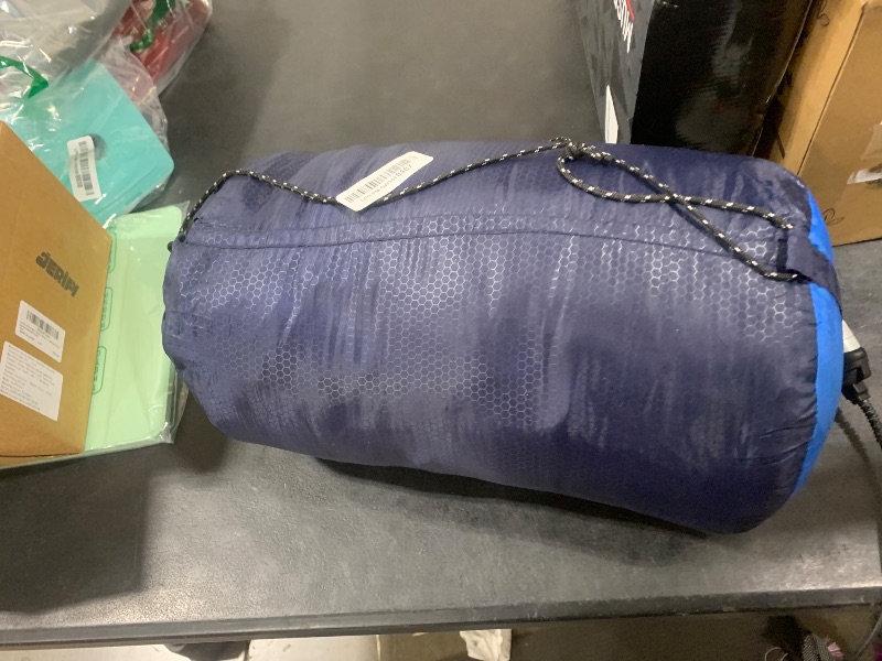 Photo 1 of Sleeping Bags for Adults Backpacking Lightweight Waterproof- Cold Weather Sleeping Bag for Girls Boys Mens for Warm Camping Hiking Outdoor Travel Hunting with Compression Bags?Navy Blue?