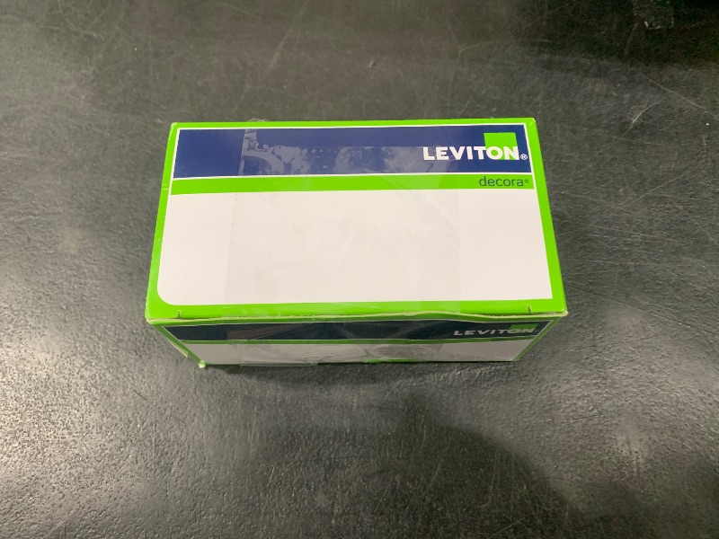 Photo 1 of Leviton SureSlide Ceiling Fan Wall Switch, Quiet 3-Speed Fan Control, 1.5 Amps, 661F-10I, Ivory