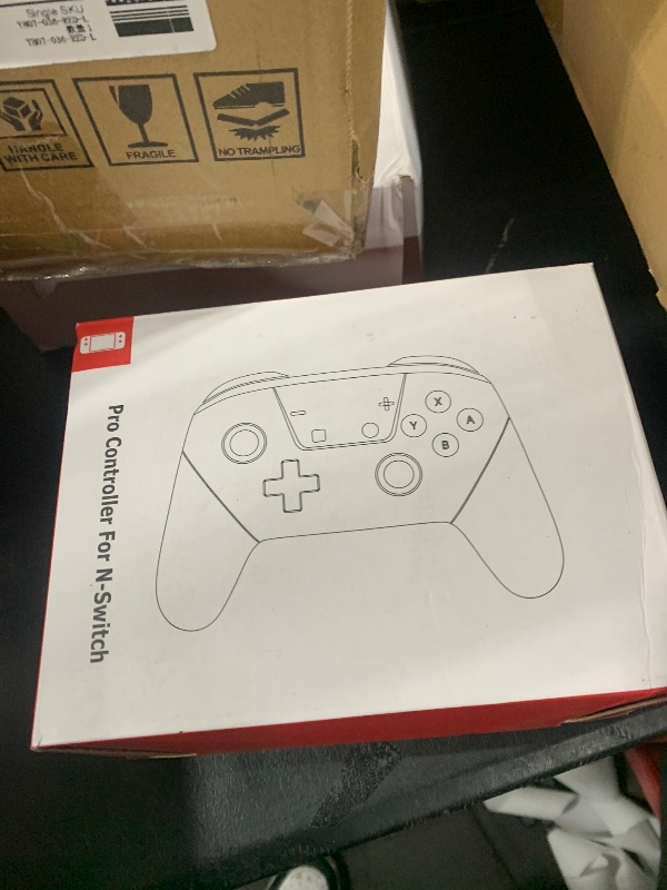 Photo 1 of Switch Pro Controller, Wireless Switch Controllers with Carrying Storage Case, Upgraded Gamepad Switch Remote Replacement for Switch Controller Support NFC/Dual Vibration/Screenshot/Wake-up Function