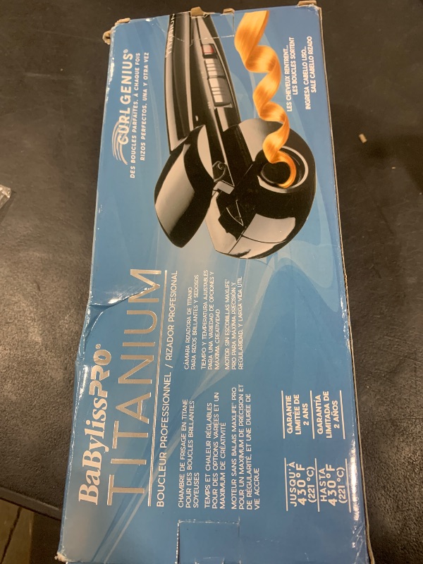 Photo 1 of BabylissPRO Nano Titanium Professional Hair Curler Machine, Miracurl 3 in 1 Tool for Tight, Loose or Wavy Curls