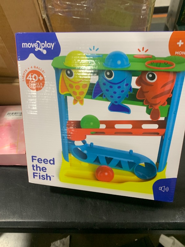 Photo 1 of Move2Play, Feed The Fish | Interactive Baby & Toddler Toy | 1, 2+ Year Old Gift & Birthday Present | Boys & Girls Babies Ages 6, 7, 8, 9, 10, 12, 18, 24+ Months Old