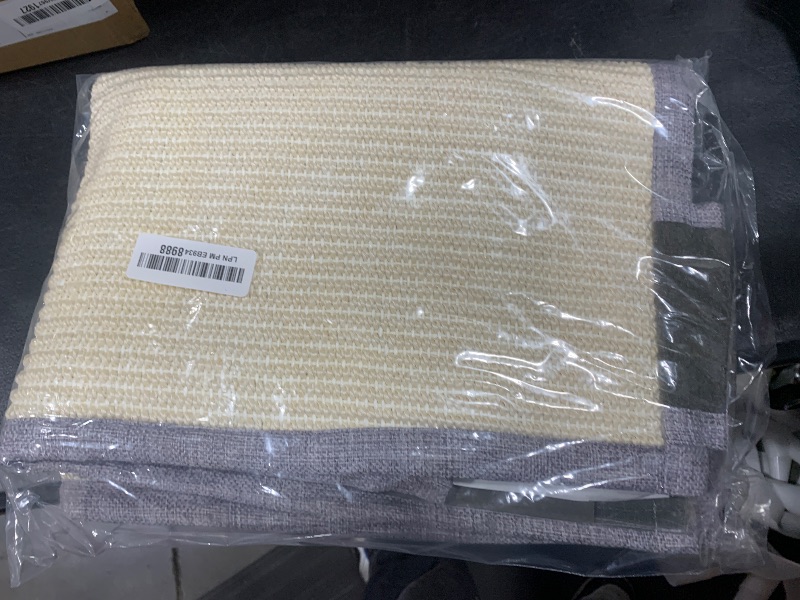 Photo 1 of Upgraded Cat Scratch Furniture Protector,Cat Scratch Sofa Arm Sheild with Large Size Natural Sisal for Protecting Couch Sofa Chair Furniture (Light Grey, Left Hand)