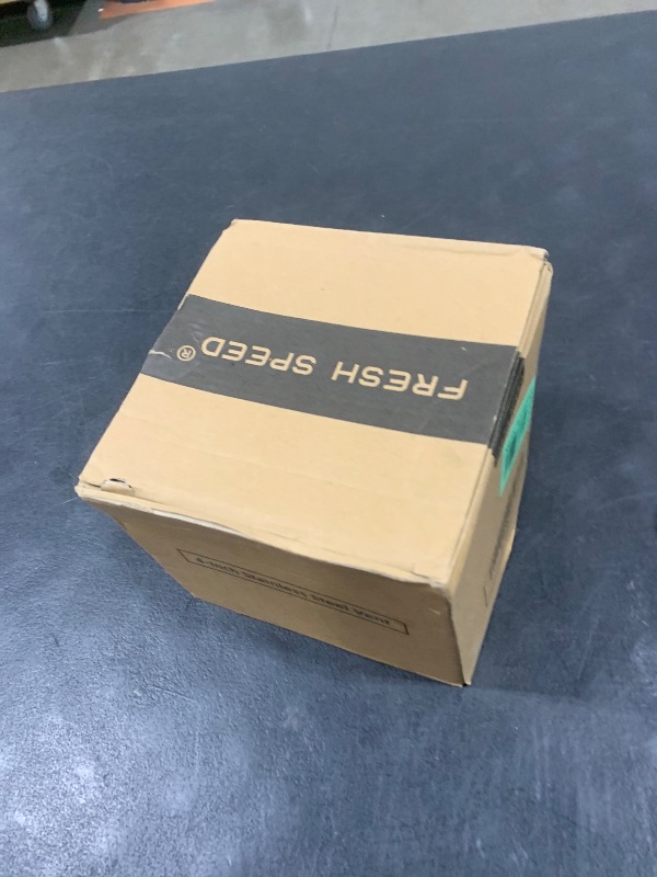 Photo 1 of FRESH SPEED 4-Inch External Extractor Wall Vent Cushioned Non Return Flap