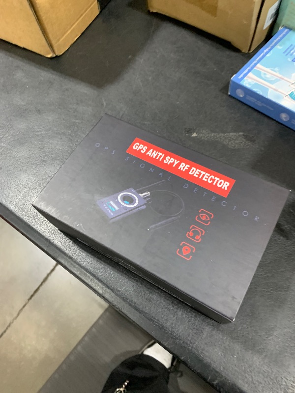 Photo 1 of Hidden Camera Detectors, Anti Spy Camera Finder, GPS Tracker Detector, Hidden Devices Detector for Airbnb, Hotels, Bathroom, Home, Office (Black)