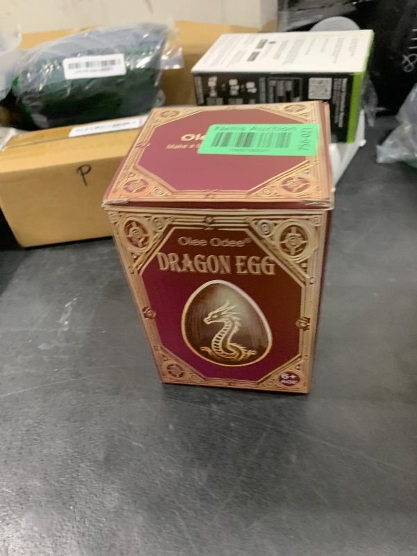 Photo 1 of Dragon Eggs with Dragon Inside, 3D Printed Surprise Funny Gifts for Kids, Articulated Dragon Fidget Toys for Adults, Executive Desk Toys Office Room Décor (Gold, M-Size)