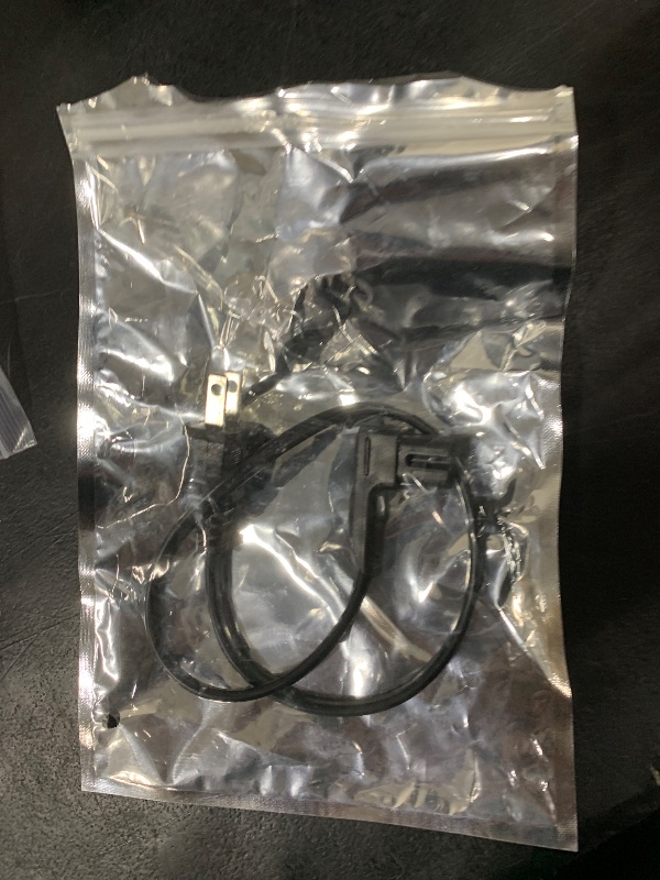 Photo 1 of Vebner 19.5in Power Cord Compatible with Sonos One, Sonos One SL, Sonos Play-1 Speakers - Power Plug Cable (Short, Black)