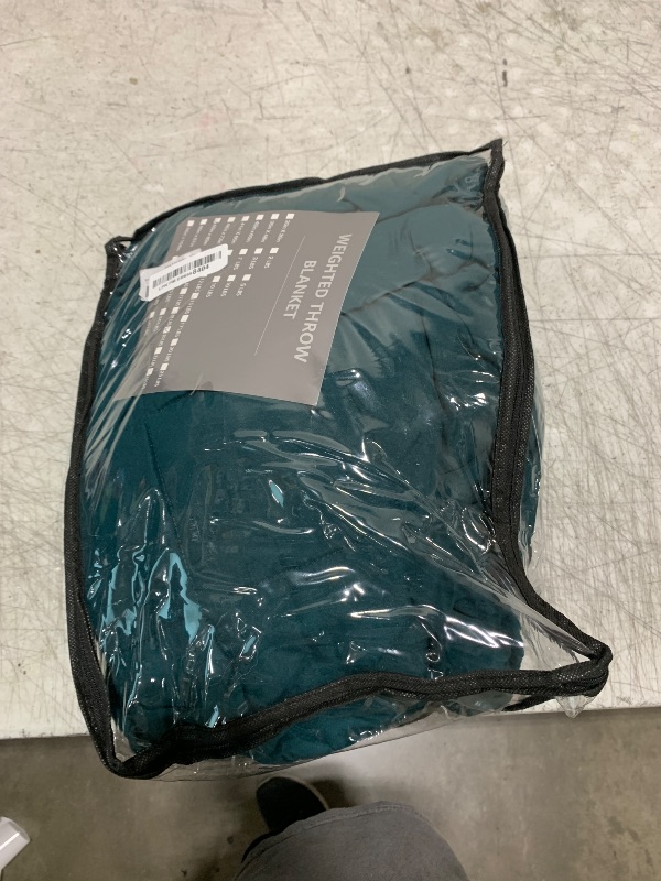 Photo 1 of yescool Weighted Blanket for Adults (20 lbs, 60” x 80”, Dark Green) Cooling Heavy Blanket for Sleeping Perfect for 190-210 lbs, Queen Size Breathable Blanket with Premium Glass Bead, Machine Washable