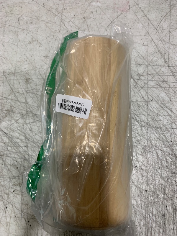 Photo 1 of Bath Bliss Natural Bamboo Collection, Bowl, Matching Accessories to Decorate Your Bathroom, Round Tall Toilet Brush