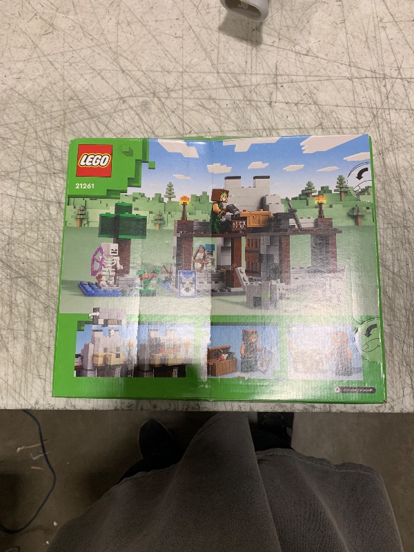 Photo 1 of LEGO Minecraft The Wolf Stronghold Fortress Playset, Video Game Toy for Boys and Girls, Action Packed Castle Building Set with Minecraft Minifigures, Minecraft Toy Gift for Kids Ages 8 and Up, 21261