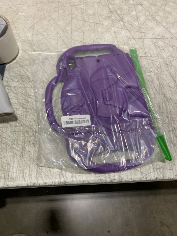 Photo 1 of SUPLIK Kids Case for iPad 5th/6th Generation (9.7 inch, 2017/2018), iPad Air 1 & Air 2 & Pro 9.7 Protective Case with Shoulder Strap Handle Stand for iPad 5/6 & iPad Air 1st/2nd Gen, Purple
