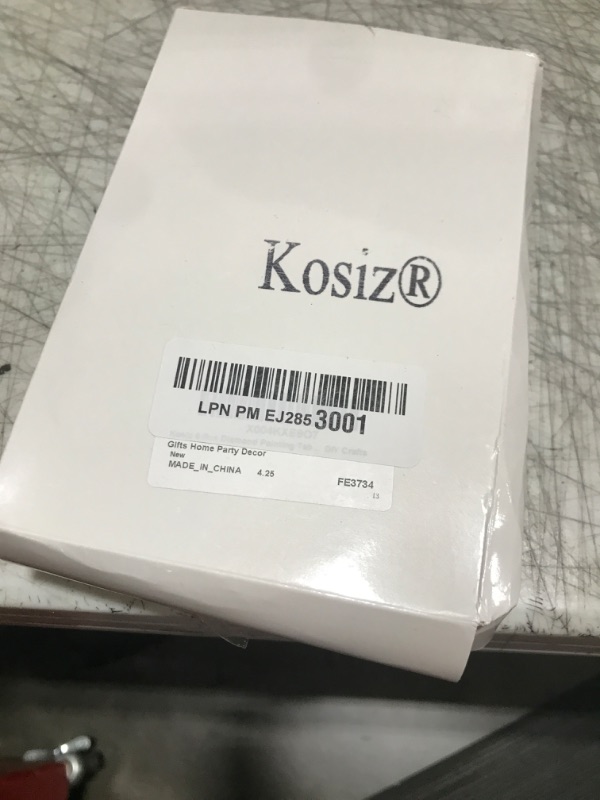 Photo 1 of Kosiz 9 Pcs Diamond Painting Table Decorations Spring Wildflower Diamond Art Kits for Adults Double Sided Acrylic Flower Centerpieces Sign for Tabletop Beginner DIY Crafts Gifts Home Party Decor