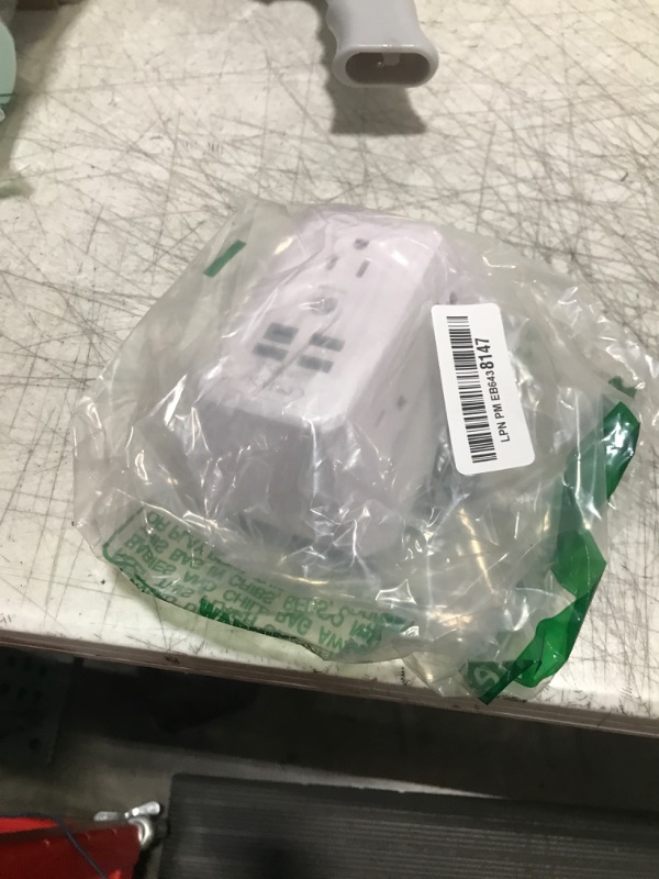 Photo 1 of Surge Protector, 5 Outlets Extender with 4 USB Ports(USB C), 3-Side 1680J Power Strip Multi Plug Outlet Expander, USB Wall Charger, Outlet Splitter Adapter Wall Mount for Home Travel Office ETL Listed