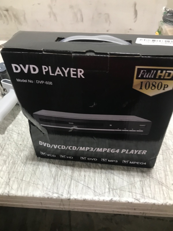 Photo 1 of DVD Players for TV with HDMI,Plays All Regions and Formats,CD Player for Home,Support 1080P Video/CD/DVD/VCD/JPEG/USB, Remote, HDMI and RCA Cables Included