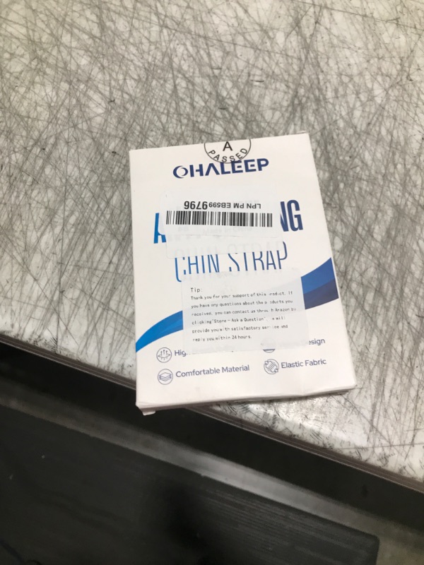 Photo 1 of OHALEEP Chin Strap for Sleeping Comfortable Stop Snoring Solution, Snore Stopper Adjustable, Anti Snoring Devices Breathable and Reusable, Anti Snore Chin Strap for CPAP Users, Black, M