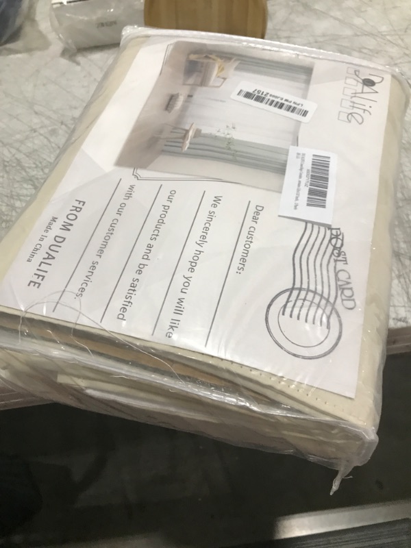 Photo 1 of 2 Pcs Living Room Curtains High Ceiling Extra Long Drapes Rod Pocket Back Tab Beige Farmhouse Curtains Window Treatments for Bedroom Patio Door 132 Inches Long 11 ft Length 52 Inch Width, Ivory