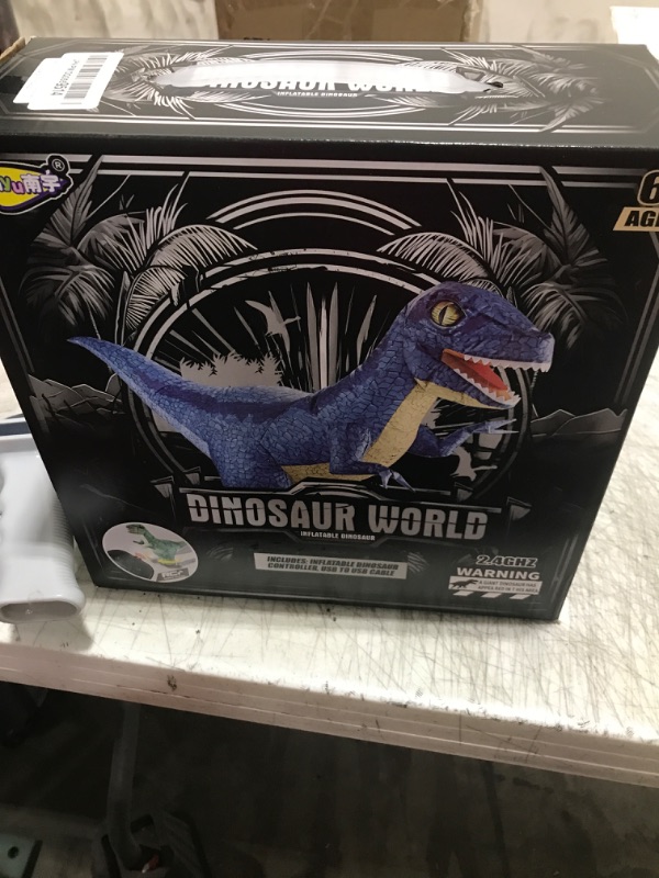 Photo 1 of ATHLERIA 35.4" Remote Control Inflatable Dinosaur Toy for Kids 3-5, Large Dinosaur Car Toys with Re-Battery,Dinosaur Party Decorations Christmas Birthday Gifts for 6 7 8 9 10 + Year Old Boys Girls