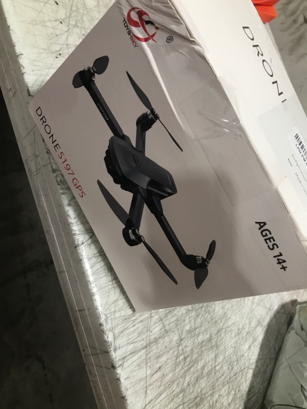 Photo 1 of GPS Drone With Screen Display, One Click Return, Tracking Function, Speed Adjustment, Follow Me, Go Home, LED Lights, Gesture Shooting, Optical Flow Positioning, Headless Mode, Dual Cameras, Automatic Return When Battery Is Low Or Disconnected.With 2 Batt