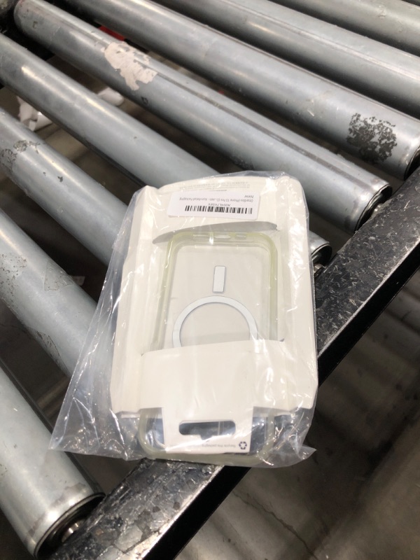 Photo 1 of OtterBox iPhone 15 Pro (ONLY) Symmetry Series+ Case - Clear, Snaps to MagSafe, Ultra-Sleek, Raised Edges Protect Camera & Screen - Non-Retail Packaging