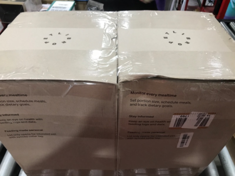 Photo 1 of PETLIBRO RFID Automatic Cat Feeders - 2 Cat Wi-Fi Feeders, 3L Auto Dispensers with Light Collar Tag, 1-10 Meals