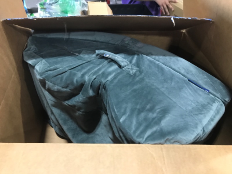 Photo 1 of KingPavonini Adjustable Leg Elevation Pillows for After Surgery, Ergonomic Curve Keeps Knee Straight, Memory Foam Leg Pillow Elevation for Blood Circulation, Swelling and Pain Relief (Single Leg)