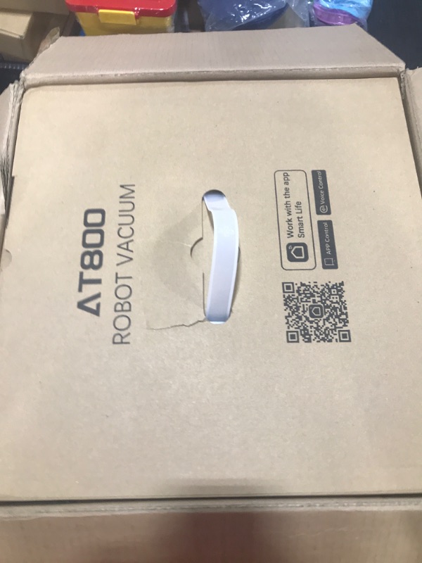 Photo 1 of Loorow 3-in-1 Robot Vacuum and Mop Combo, Self Emptying Station for 60 Days, Robotic Vacuum Cleaner with LiDAR Navigation & Max Strong 4500Pa Suction, WiFi/App/Alexa Self-Charging Replaceable Dust Bag