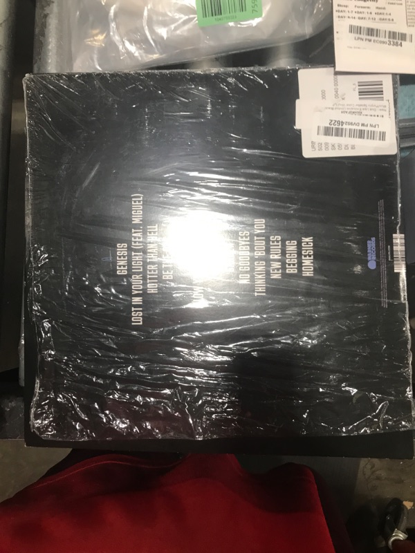 Photo 1 of Dua Lipa Exclusive Limited Black/Blue/Purple Splatter Color Vinyl LP