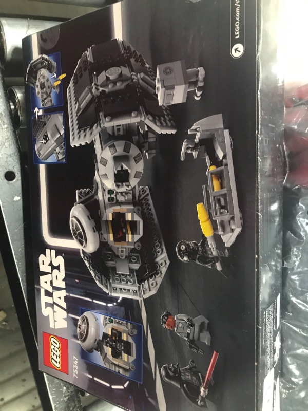 Photo 1 of LEGO Star Wars TIE Bomber Model Building Kit, Star Wars Toy Starfighter with Gonk Droid Figure, Darth Vader Minifigure and Lightsaber, Collectible Star Wars Gift for 9 Year Olds, 75347