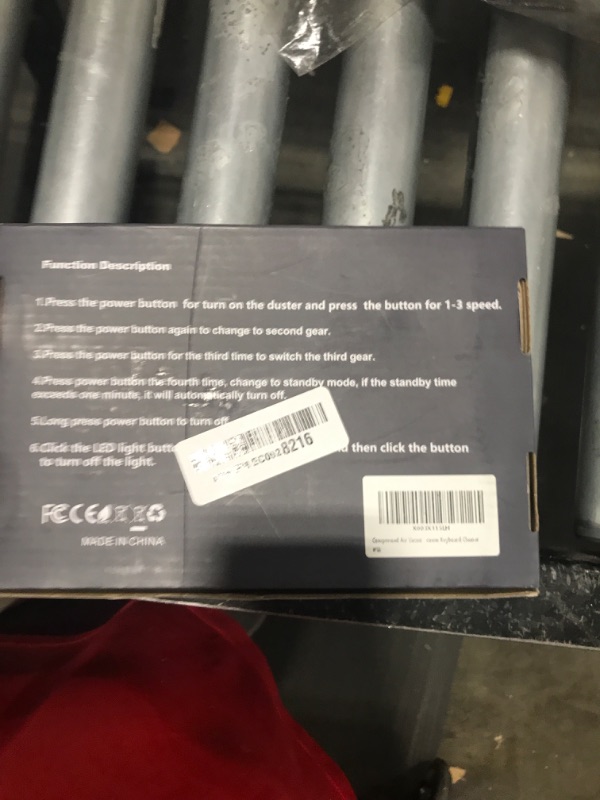 Photo 1 of FORETOO Compressed Air Vacuum,4 in 1 Air Duster Computer Mini Vacuum Cleaner, 160000RPM Brushless Motor Cordless Handheld Vacuum, Canned Air Spray Portable Car Vacuum Keyboard Cleaner