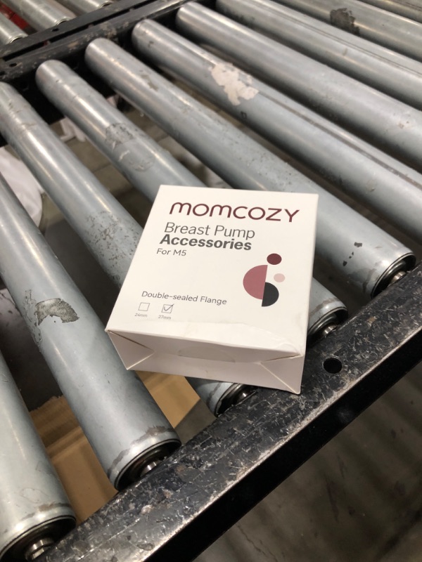 Photo 1 of Momcozy Double-Sealed Flange 27mm Compatible with Momcozy M5 Breast Pump. Original M5 Breast Pump Replacement Accessories, 1PC (27mm)