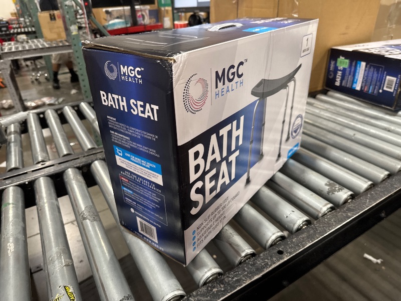 Photo 1 of 300 lbs Weight Capacity Shower Seats for Adults, Shower Chair for Inside Tub with Microban Antimicrobial & Antifungal Protection, Shower Stools for Inside Shower, Bath Chairs for Seniors