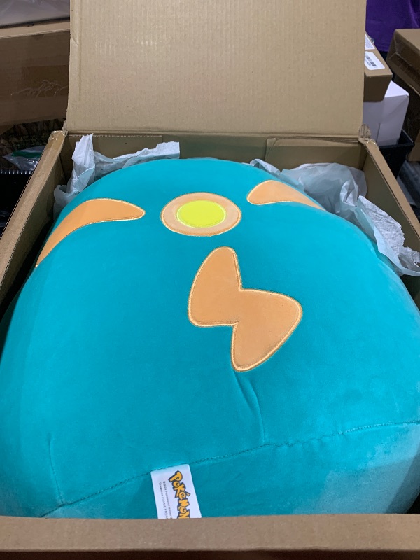 Photo 1 of Squishmallows Original 20-Inch Belibolt Pokémon Plush - Ultrasoft Official Jazwares Plush (Jumbo)