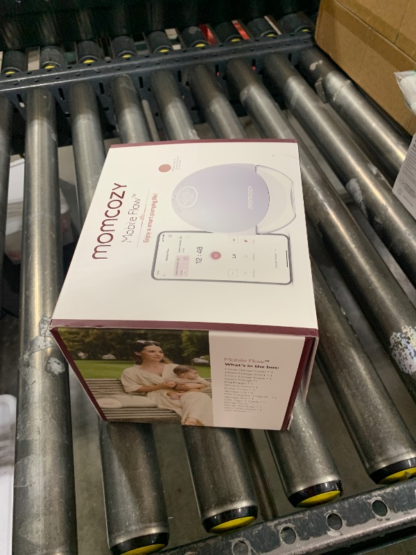 Photo 1 of Momcozy Breast Pump Hands Free Upgraded Mobile Flow | M9, App Discreet Control with Personalized Multi-Modes & 15 Levels, Wearable Breast Pump 24mm, 1 Pack Cozy Red