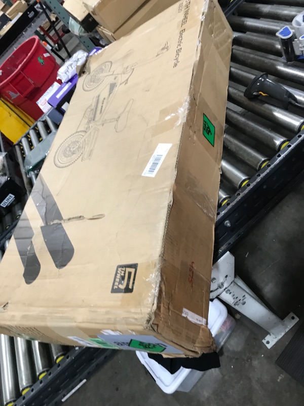 Photo 1 of 5TH WHEEL Penguin Electric Bike, Mini 14" E-Bikes with Foldable Handlebar and Adjustable Seat, Peak 700W Motor & 20 MPH, 40 Miles PAS Range Commuting Bikes with Dual 160MM Disc Brakes and Cargo Rack