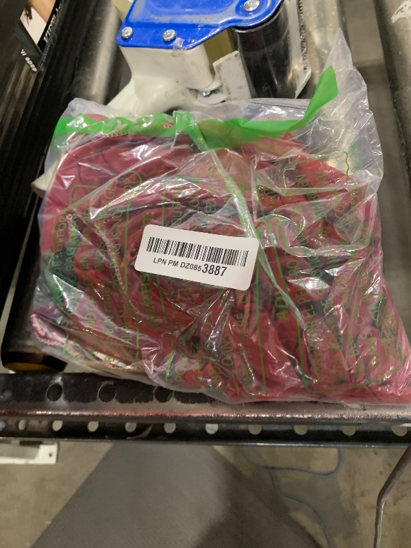 Photo 1 of Smiry Stretch Printed Office Computer Chair Covers, Universal Desk Rotating Chair Slipcovers Removable Washable, Soft Fit Anti-Dust Spandex Protector Cover with Zipper, Burgundy