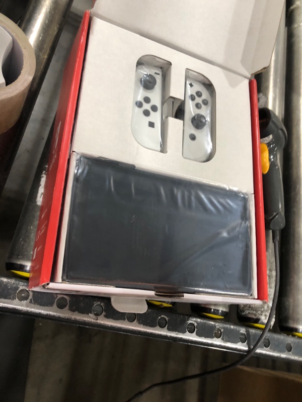Photo 1 of Nintendo Switch (OLED model) with White Joy-Con