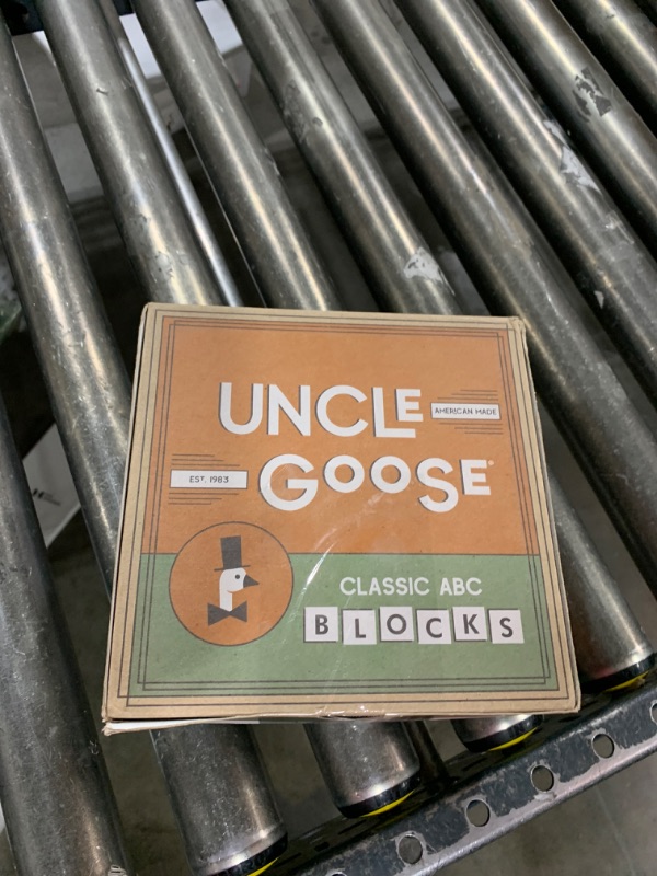Photo 1 of Uncle Goose Classic ABC Blocks - Made in The USA