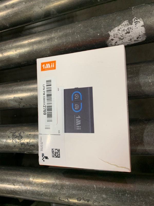 Photo 1 of 1Mii Bluetooth 5.3 Transmitter Receiver for TV to Wireless Headphones, Dual Link AptX Adaptive/Low Latency/HD Audio, Aux Adapter for Home Stereo, Airplane, Boat, Gym