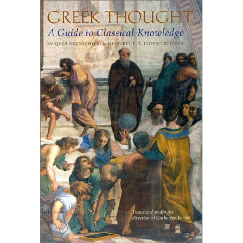 Photo 1 of Greek Thought: A Guide to Classical Knowledge (Harvard University Press Reference Library)