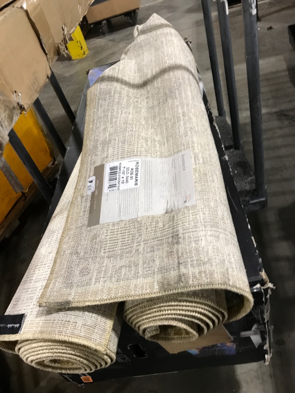 Photo 1 of Loloi Chris Loves Julia Rosemarie 7'-10" x 10' Area Rug in Gold/Sand - Classic No-Shed Area Rug, Soft Living Room Rug, Antique Inspired Modern Rug for Living Area, Bedroom, Dining Room