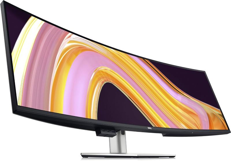 Photo 1 of Dell UltraSharp U4924DW 49" Dual Quad HD (DQHD) Curved Screen Edge WLED LCD Monitor - 32:9,Black