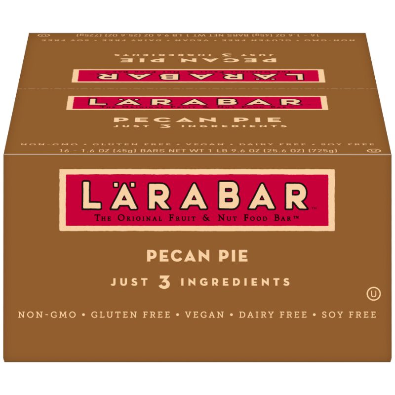 Photo 1 of Larabar Gluten Free Fruit & Nut Bar Pecan Pie 16 Bars
Exp 05/15/2025
