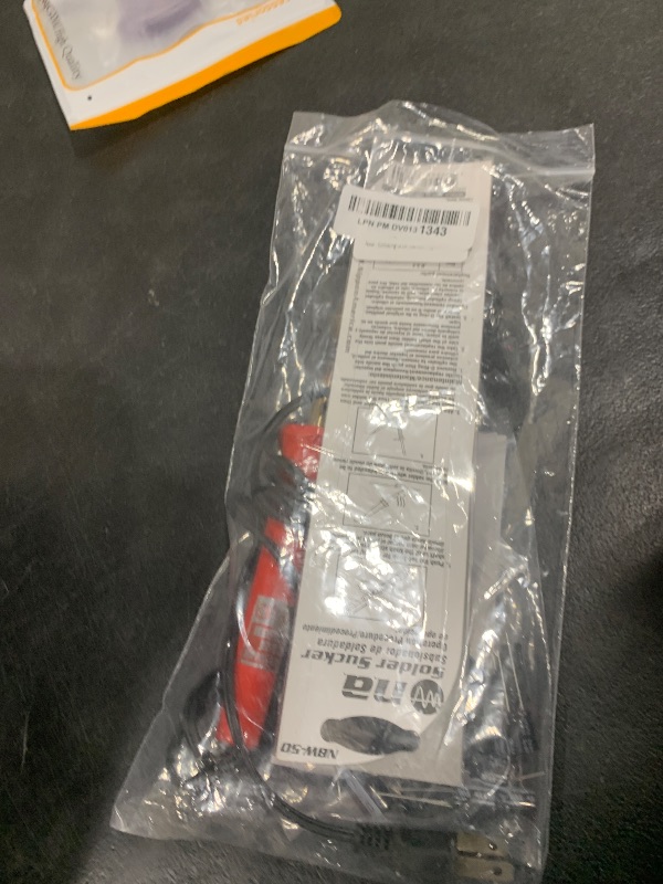 Photo 1 of Samsung LCD/Plasma TV Capacitor Repair Kit (Solder Iron + Solder Sucker/Desoldering Pump + Solder Wire + Solder Wick + Replacement Capacitors)